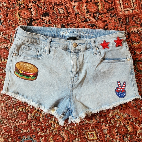 Mossimo fun cutoff shorts sz 31 - Picture 1 of 4